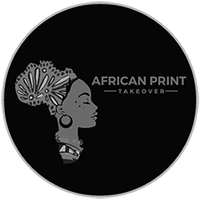 African print takeover logo