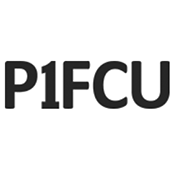 P1FCU BW logo